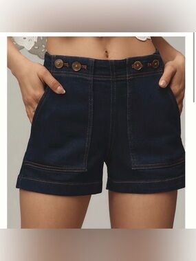 THE KIT HIGH-RISE UTILITY SHORTS BY PILCRO